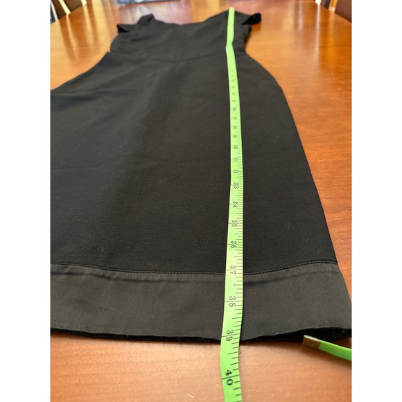 Diane Von‎ Furstenberg dress 2 Helen women's  black seam cap sleeve knee length - Picture 15 of 16